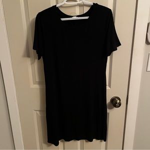 Garage Woman’s Black Teeshirt Dress